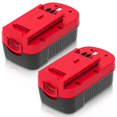 thumbnail image 1 of Batería Doscott HPB18, 18 V, 3600 mAh, 2 unidades, color rojo, 1 of 7