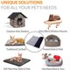 thumbnail image 5 of Tapete cálido para gatos para las cuatro estaciones, tapete para perros para asiento de mascotas, tapete para mascotas engrosado en invierno,, 5 of 5