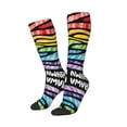 thumbnail image 2 of Autism Awareness Knee High Socks for Women Long Leg Warmers Socks, 2 of 7