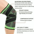 thumbnail image 6 of 3D Knee Leg Brace Support Compression Sleeve Breathable Sports Jogging Running, 6 of 13