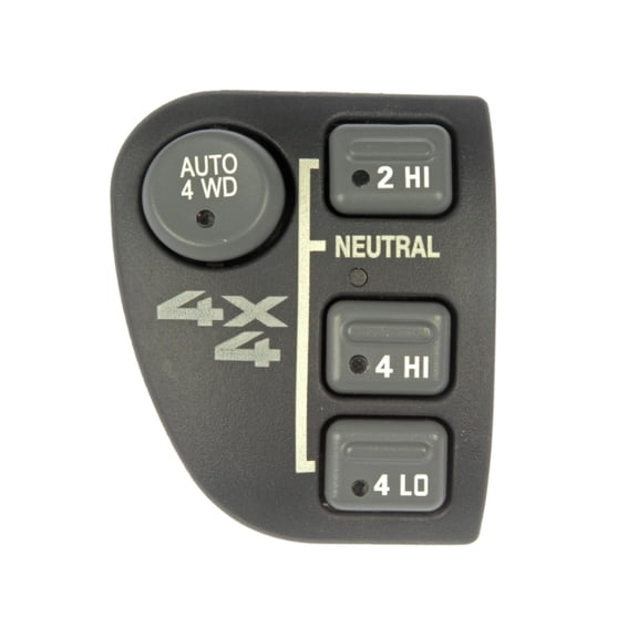 KarParts360 For Oldsmobile Bravada 1998 1999 2000 2001 Wheel Drive Switch | Blade Terminal | Dash Mounting Location | Replacement For 15708958, 19244092