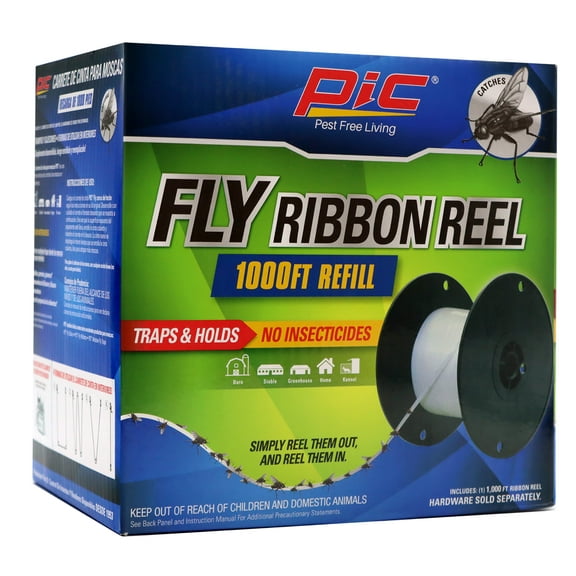 PIC Fly Ribbon Reel 1,000ft Refill​ Trap, Paper