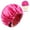 2 Magenta, variant on 2-Pack Adjustable Satin Bonnet for Women, Double-Layer Sleep Cap & Shower Hat