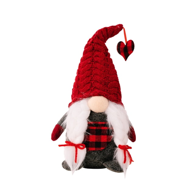 WMQPNNS New Trending Valentine's Day Plush Decor Plush Doll Valentine's Day Figurine Home Table Ornaments Todays Deals Clearance Sale