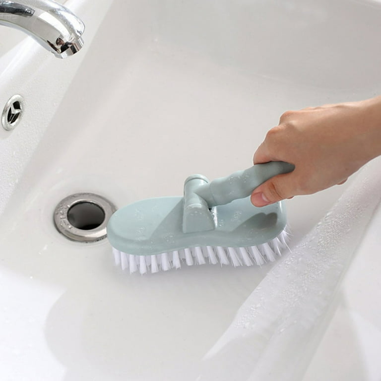  Shower Cleaning Brush, Shower Scrubber for Cleaning with Long  Handle Squeegee Brush Stiff Bristles Scrub Brush for Cleaning Bathtub  Shower Bathroom Kitchen Toilet Wall Glass Tub Tile Sink : Health 