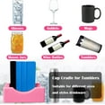 thumbnail image 5 of Cup Cradle for Tumblers, Sturdy with Felt Squeegee Use to Apply Vinly Decal - Keep Tumblers/Coffee Cups/Glass Cans in Place, Silicone Anti-Slip Tumbler Holder for Crafting, 5 of 7