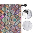 thumbnail image 3 of Blackout Kids Curtains,Boho Bohemia Flower Childrens Insulated Curtains Set Of 2,Bedroom Essentials,Toddler Room Decor 42"x54"(106x137cm), 3 of 3
