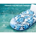 thumbnail image 2 of JCLEAL Pool Floats Adult Inflatable Tanning Pool Lounger Extra Large River Rafts Sunnbathing Floaties Chair Heavy Duty Water Floating Lounge Recliner with Cupholder Backrest Party Lake Ocean Sea Beach, 2 of 5