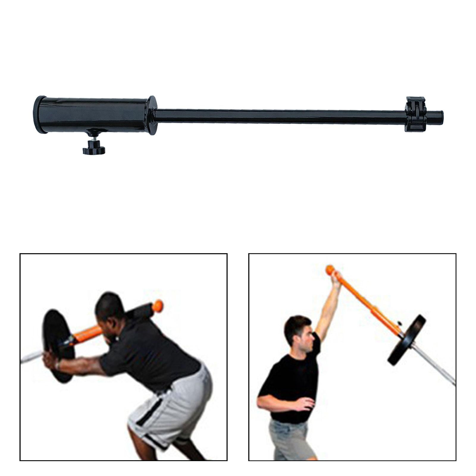 DimyFew Fitness Barbell Bar Fitness Straight Bar Multi Function for 50mm Bar Insert Core