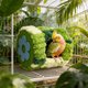 thumbnail image 1 of Nido para Dormir para Loros y Pájaros Pequeños: Casita Colgante de Felpa Cálida con Tela Gruesa para Usar En Invierno; Acogedor Refugio Estilo Hamaca para Jaula., 1 of 6