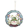 thumbnail image 2 of Happy Easter Bunny Welcome Door Hanging Sign licencia Yard indoor e outdoor Garden Window Home Hanging Sign con cuerda para de Azul perfecl cartel de madera de pascua, 2 of 8