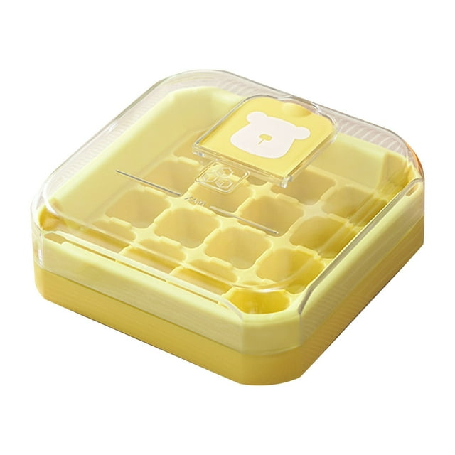 TIELUTT Ice Storage Jar Convenient Small Space Occupation Easy To Make Ice Cubes And Enjoy Your Life! Ice Cubes Trays Ice Storage Tray Mini Ice Tray Tapas Snack Sphere Ice Cubes for Crafting
