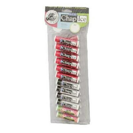 Product Of Chap-Ice, Assorted Flavors Lip Balm, Count 24 - Lip Balm / Grab Varieties &