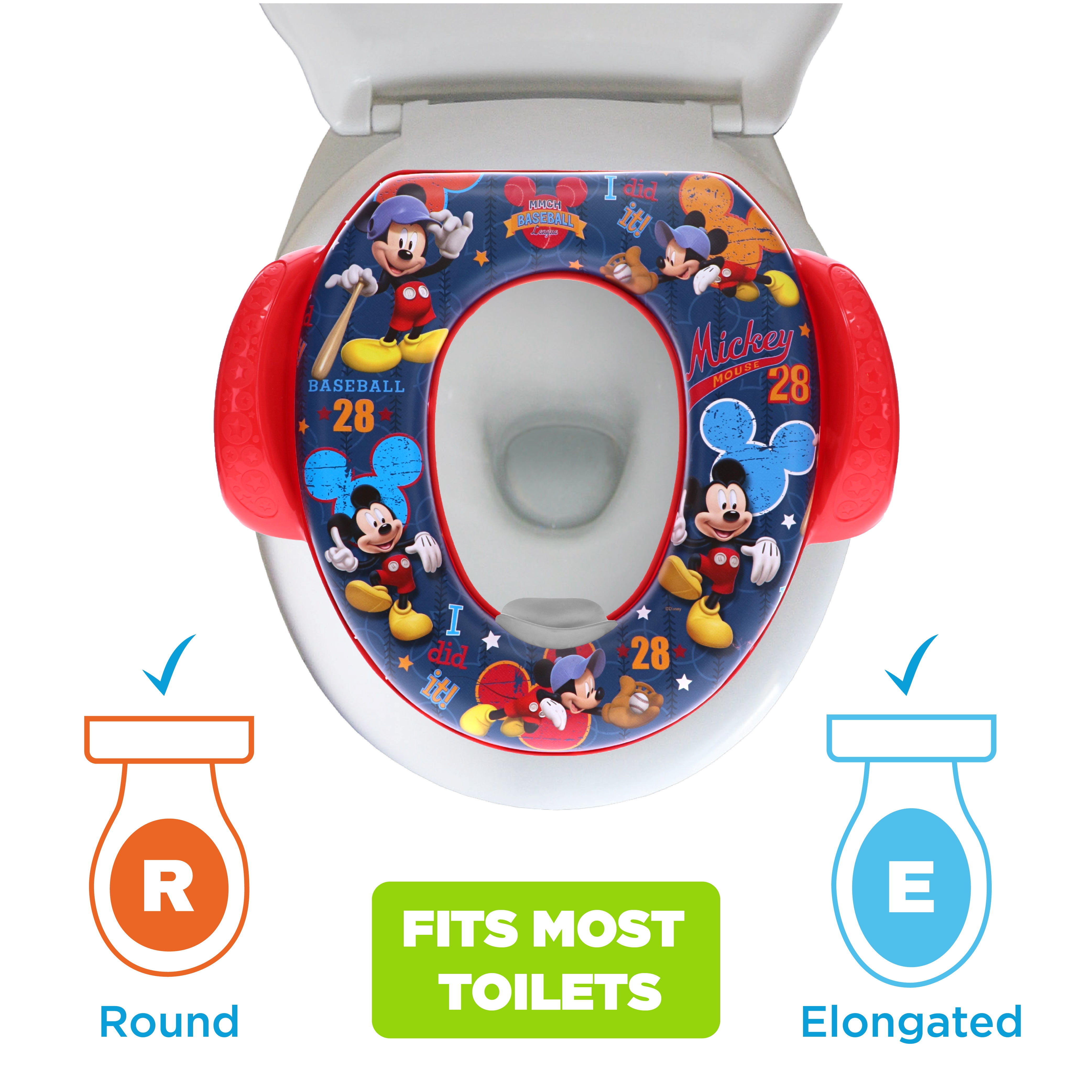 Disney Mickey Mouse "All Star" Soft Potty, Blue