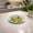 Blue_New#1049, variant on Wood Grain Plastic Dinner Plates - Unbreakable & Dishwasher Safe, Lightweight Rustic Style for Everyday Meals, Camping, and Entertaining