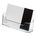 thumbnail image 4 of Homerr Business Card Holder Business Card Container Business Card Case Set 1 Smooth Surface Transparent Convenient Desktop Business Card Display Holder Office Supplies, 4 of 7