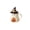 Beige, variant on 3D Ghost Pumpkin Halloween Ceramic Mug with Witch Hat Lid Cute Spooky Coffee Cup Novelty Seasonal Drinkware Gift