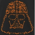 thumbnail image 2 of Girl's Star Wars: A New Hope Darth Vader Halloween Icons Graphic Tee Black X Small, 2 of 4