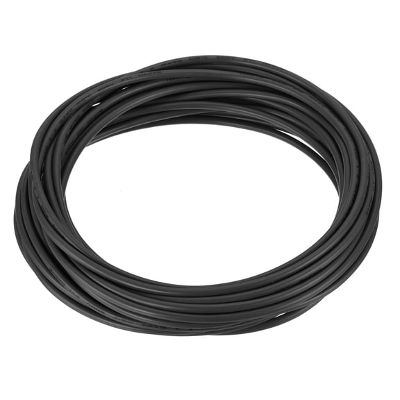 Uxcell 16AWG 16 Gauge Stranded Hook-Up Wire PVC Tinned Copper Wire 25ft Black