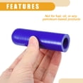thumbnail image 6 of Unique Bargains 1 Set 16mm 0.63" ID Silicone Hose Cap W/ Clamp Intake Vacuum Hose End Plug for Car Silicone Blue, 6 of 7