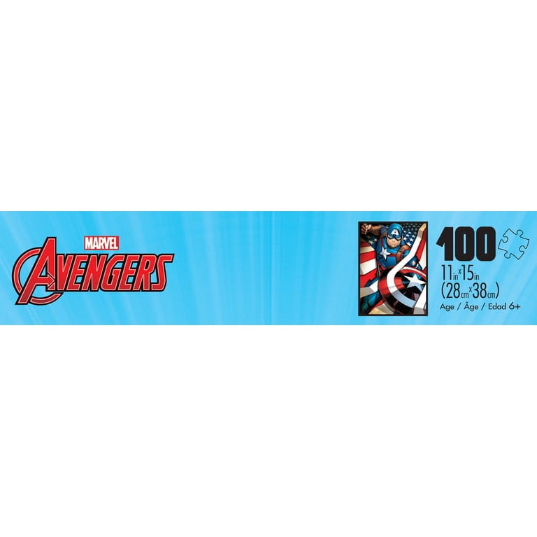 Buffalo Games Marvel Avengers 500 Piece Jigsaw Puzzle - Challenging Adult Puzzle, 21.25x15 Inch