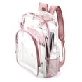 thumbnail image 2 of Mochila transparente linda Fomaris para mujeres y niñas 16' L oro rosa, 2 of 3