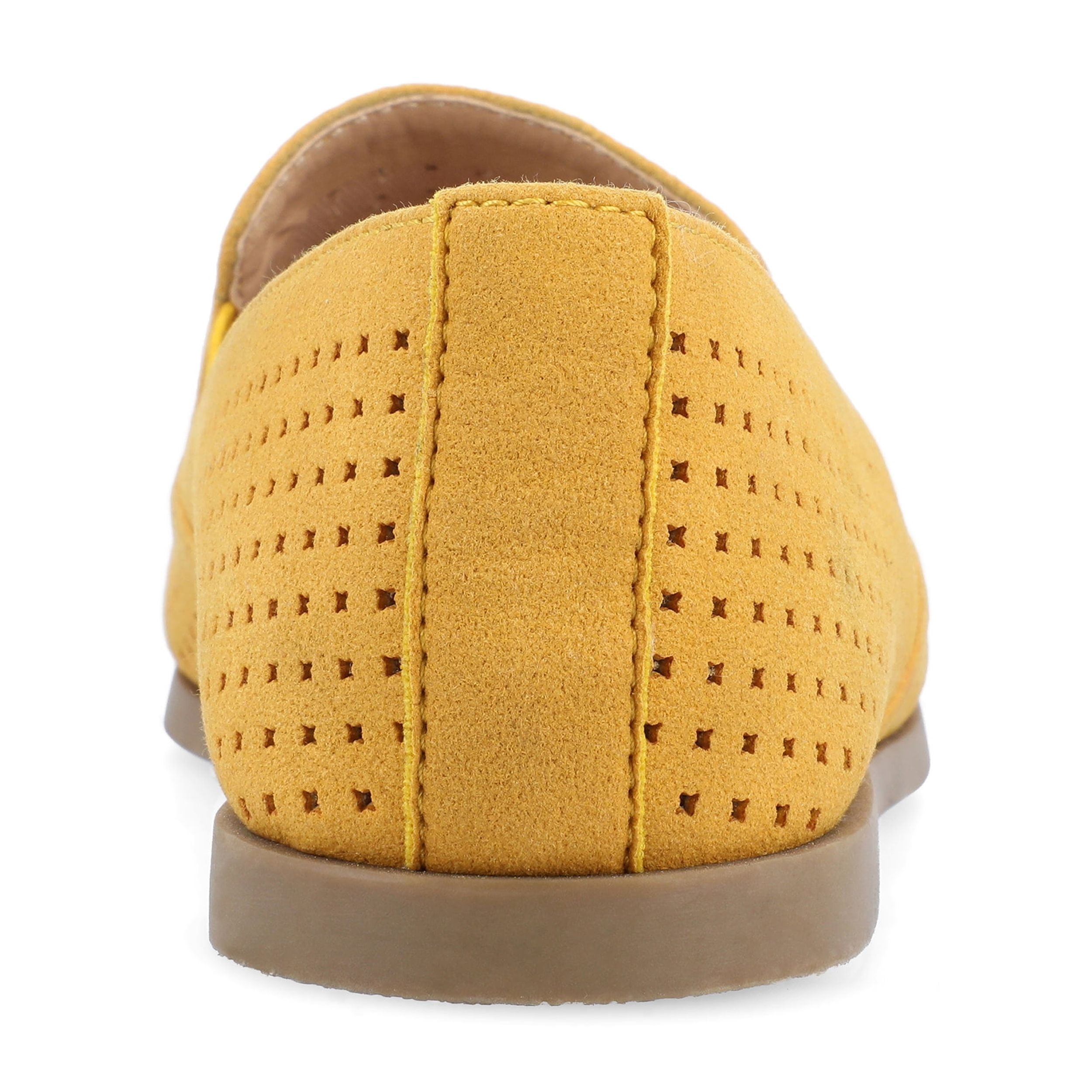 Journee Womens Lucie Slip On Almond Toe Loafer Dress Flats, Widths Available