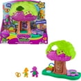 thumbnail image 1 of Set de juego Barney Preschool Toy Lights & Sounds Treehouse, 1 of 6
