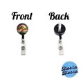 thumbnail image 3 of Japanese Bonsai Tree Landscape Retractable Reel ID Badge Key Card Name Tag Holder with Clip, 3 of 7