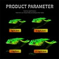 thumbnail image 4 of Topwater Frog Lure, Fishing Lures Kit,Realistic Frog Lures with Weedless, 4 of 8
