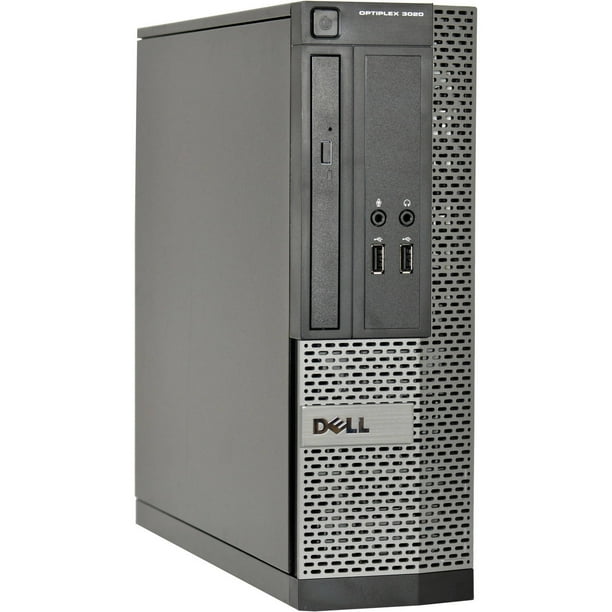 Refurbished Dell 30 Sff Desktop Pc With Intel Pentium G32 Processor 4gb Memory 250gb Hard Drive And Windows 10 Pro Monitor Not Included Walmart Com Walmart Com