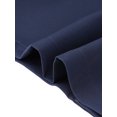 thumbnail image 5 of INSPIRE CHIC Double Breasted Work Dress for Women's Sleeveless Business Crewneck Formal Belted Pencil Dress XS Dark Blue, 5 of 6