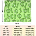 thumbnail image 3 of Cartoon Frog Throw Blanket Warm Lightweight Soft Cozy Warm Home Decoration for Family, 3 of 6