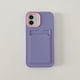 thumbnail image 1 of [Casefly] Colorido 3 En 1 Titular De La Tarjeta Funda Del Teléfono Para IPhone 11 14 12 13 Pro MAX 7 8 Plus X XS XR Rojo Azul Púrpura A Prueba De Golpes TPU Cubierta Gao Jiahui unisex, 1 of 2