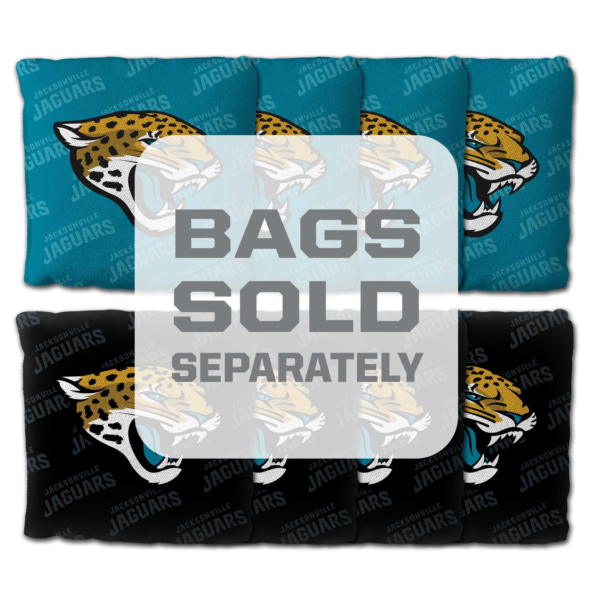 YouTheFan NFL Jacksonville Jaguars 2x4 Slogan Series Cornhole NO BAGS