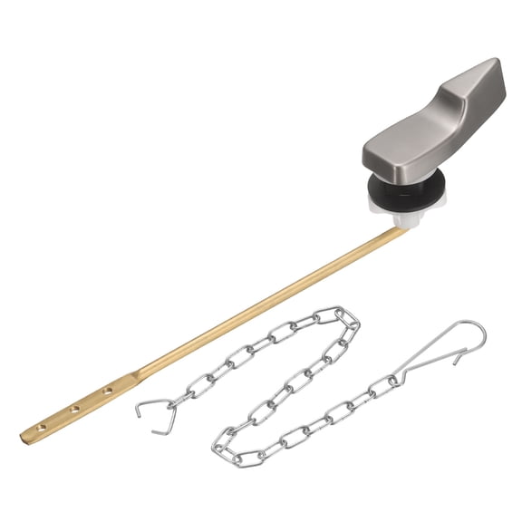 Front Mount Universal Toilet Handle Replacement, 702 Silver