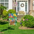 thumbnail image 5 of Bunny Tulip 12.5 x 18 Inch Decorative Spring Easter Cute Rabbit Flower Garden Flag, 5 of 6