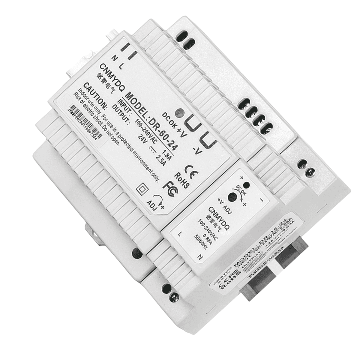 Switching Power Supply Single Output DC 24V DIN Rail Switch Power Supply Industrial Transformer Small Volume 100-240V