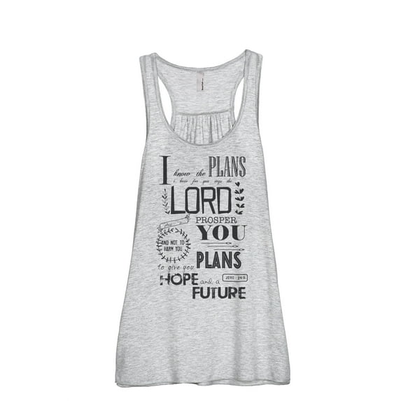 Thread Tank Lord Hope Future Women's Sleeveless Flowy Racerback Tank Top Sport Grey X-Large