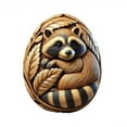 thumbnail image 2 of Uinagy Animal Easter Carved Craft Eggs, 2 of 3