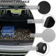 thumbnail image 6 of FOR U DESIGNS Butterfly Mushroom Flower Print Trunk Mat Cargo Liner Non-Slip Rear Trunk Protection All-Weather Cargo Mat Durable Car Accessories for Sedan SUV Van, 6 of 7
