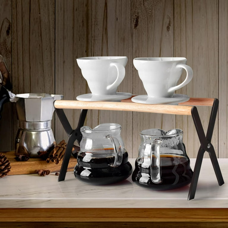 Coffee Accessories Coffee Drip Pour over Coffee Stand Metal Rack for Office