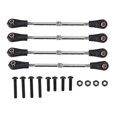 thumbnail image 2 of 4pcs/set RC Adjustable Steering Rod for HSP 1:10 RC Car Truck 83mm-92mm, 2 of 6
