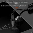 thumbnail image 2 of Cable de datos PD con resorte telescópico tipo C, cable de carga para automóvil adecuado para el cable de carga rápida del teléfono móvil Tesla Model3/Y, 2 of 6