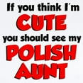 thumbnail image 2 of CafePress - My Polish Aunt Infant Bodysuit - Baby Light Bodysuit, Size Newborn - 24 Months, 2 of 4
