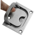 MEIY 2 Flush Hatches for Boats Stainless Steel Marine Handle Boat Flush