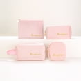 thumbnail image 6 of Velvet Pouch Letter Embroidery Cosmetics Storage Bag Fleece Travel Storage Bag, 6 of 8