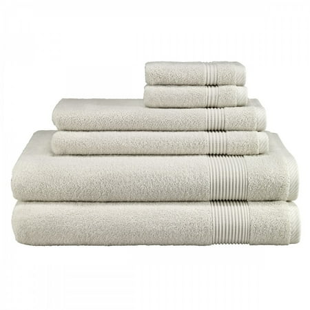 

Avanti 6 Pc Solid Color Towel Set - Ivory