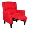 Personal Heated Vibrating Faux Suede Massage Recliner Chair Electric Massage Sofa