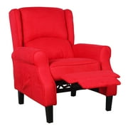 Personal Heated Vibrating Faux Suede Massage Recliner Chair Electric Massage Sofa